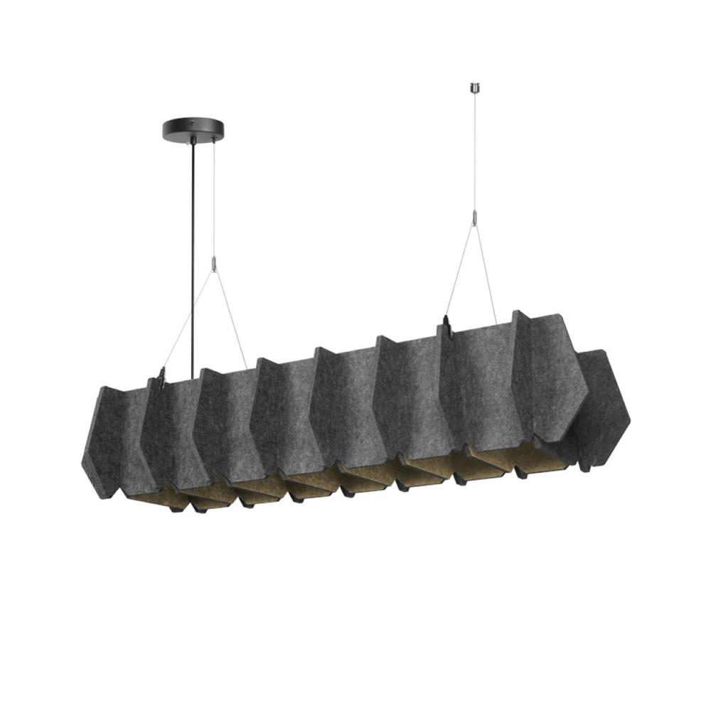 ไฟช่อ L&E 01-03156 สีดำ 1 หัว