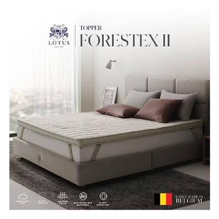 แผ่นรองนอน 6 ฟุต LOTUS FORESTEX II สี LIGHT GRAY_4