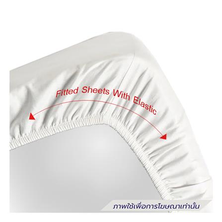 ชุดผ้าปูที่นอน 3.5 ฟุต (ชุด 2 ชิ้น) FAIRMAID 12MC สี MIDNIGHT_2