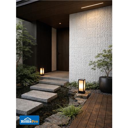 แผ่นตกแต่งผนัง PU 60x120 ซม. TARA LAVA STONE WHITE_6