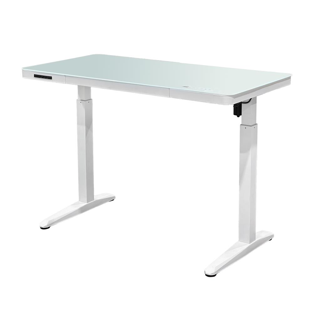 โต๊ะปรับระดับไฟฟ้า FURDINI NOVEL LT-205F 120 ซม. สีขาว