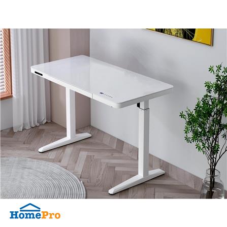 โต๊ะปรับระดับไฟฟ้า FURDINI NOVEL LT-205F 120 ซม. สีขาว_5