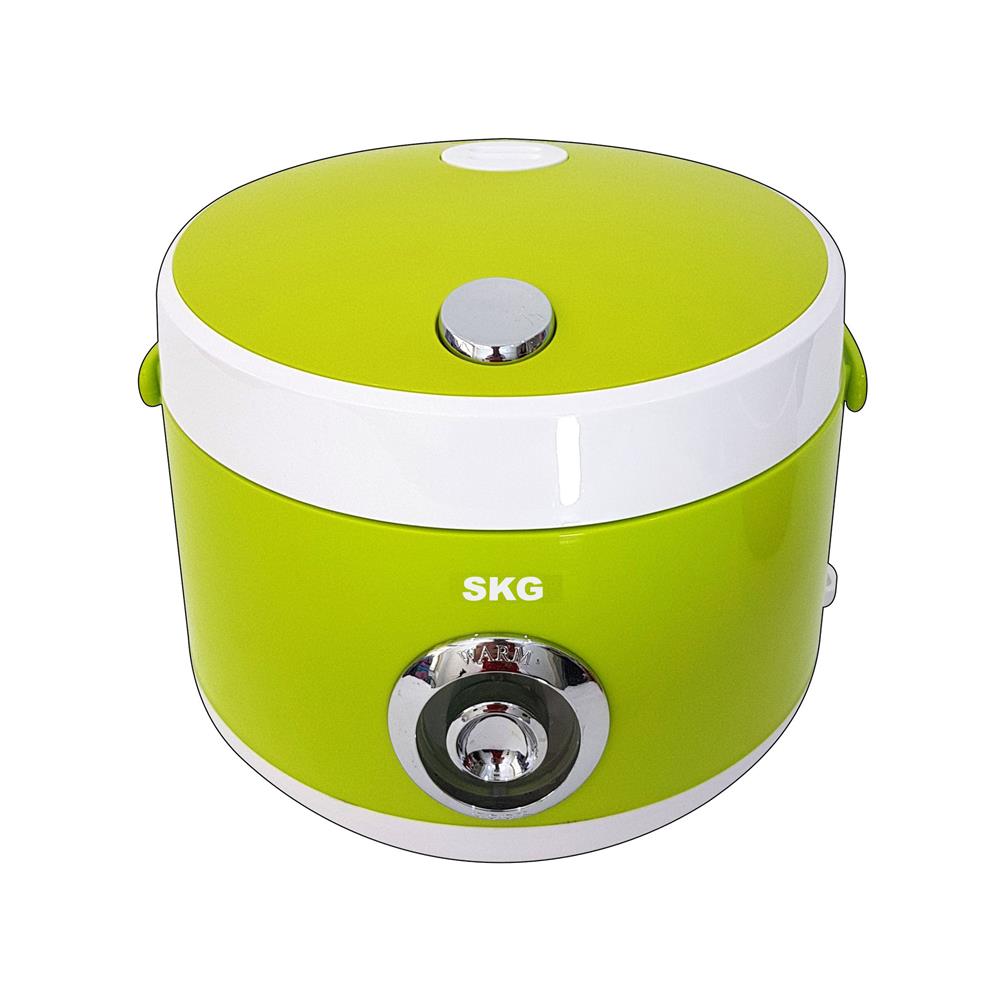 หม้อหุงข้าว MANUAL SKG SK-618 1.8 ลิตร สีขาว/เขียว