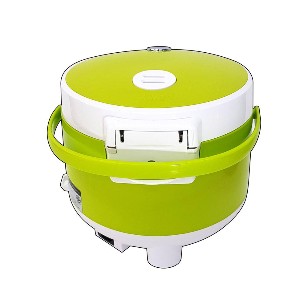หม้อหุงข้าว MANUAL SKG SK-618 1.8 ลิตร สีขาว/เขียว