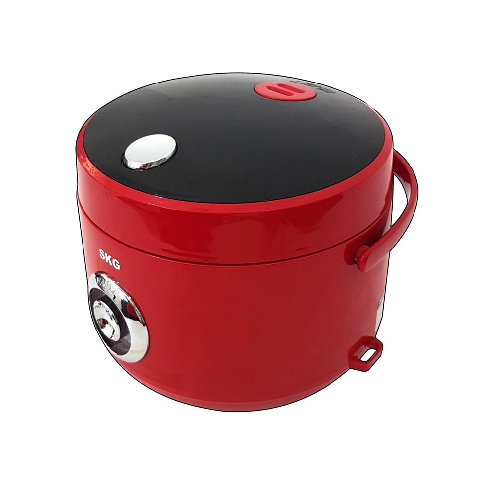 หม้อหุงข้าว MANUAL SKG SK-618 1.8 ลิตร สีดำ/แดง