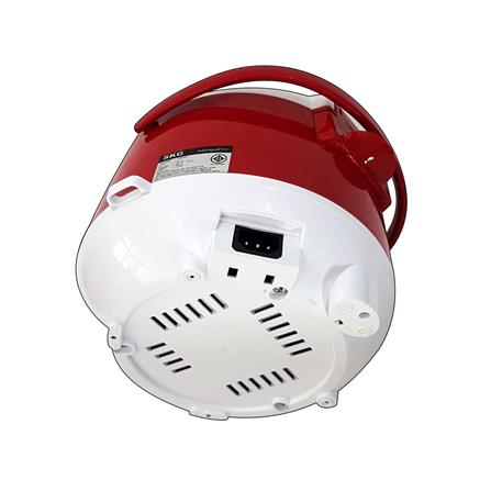 หม้อหุงข้าว MANUAL SKG SK-618 1.8 ลิตร สีขาว/แดง_4