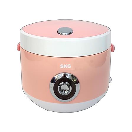 หม้อหุงข้าว MANUAL SKG SK-618 1.8 ลิตร สีขาว/ชมพู_0