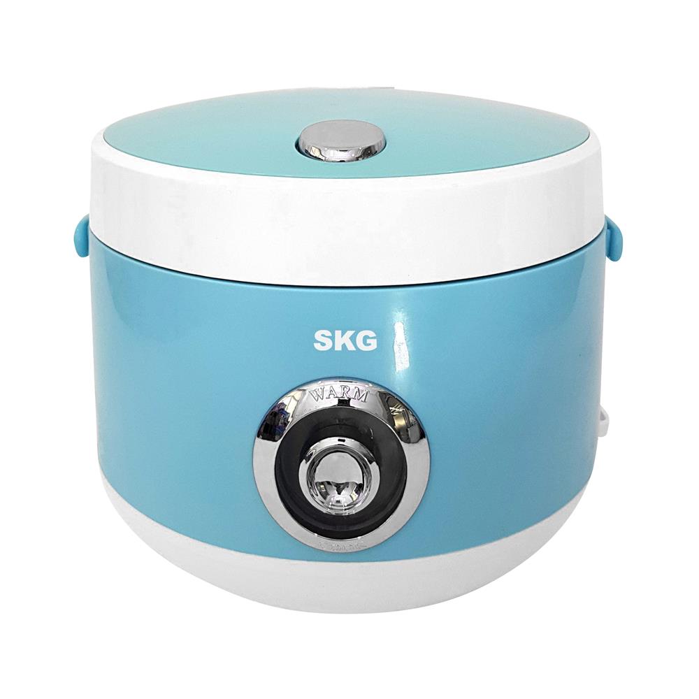 หม้อหุงข้าว MANUAL SKG SK-618 1.8 ลิตร สีขาว/ฟ้า