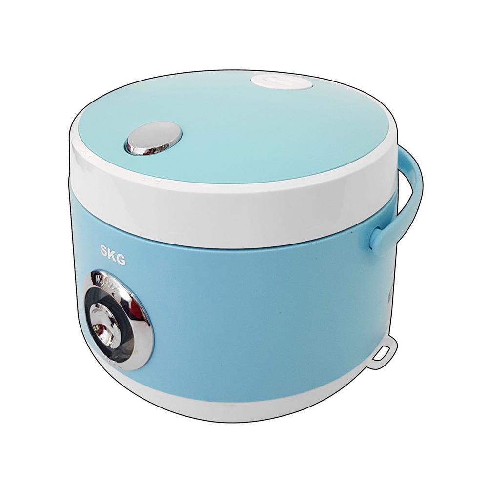 หม้อหุงข้าว MANUAL SKG SK-618 1.8 ลิตร สีขาว/ฟ้า