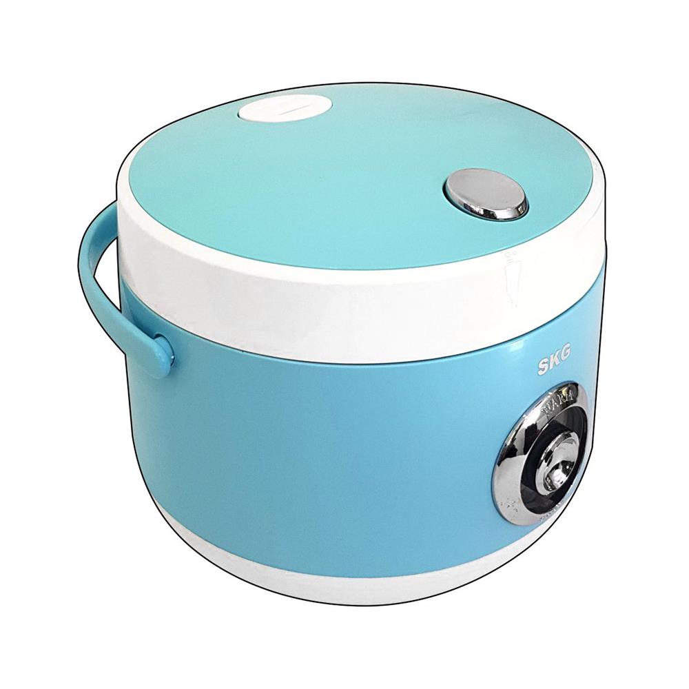 หม้อหุงข้าว MANUAL SKG SK-618 1.8 ลิตร สีขาว/ฟ้า