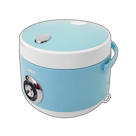 หม้อหุงข้าว MANUAL SKG SK-618 1.8 ลิตร สีขาว/ฟ้า_1