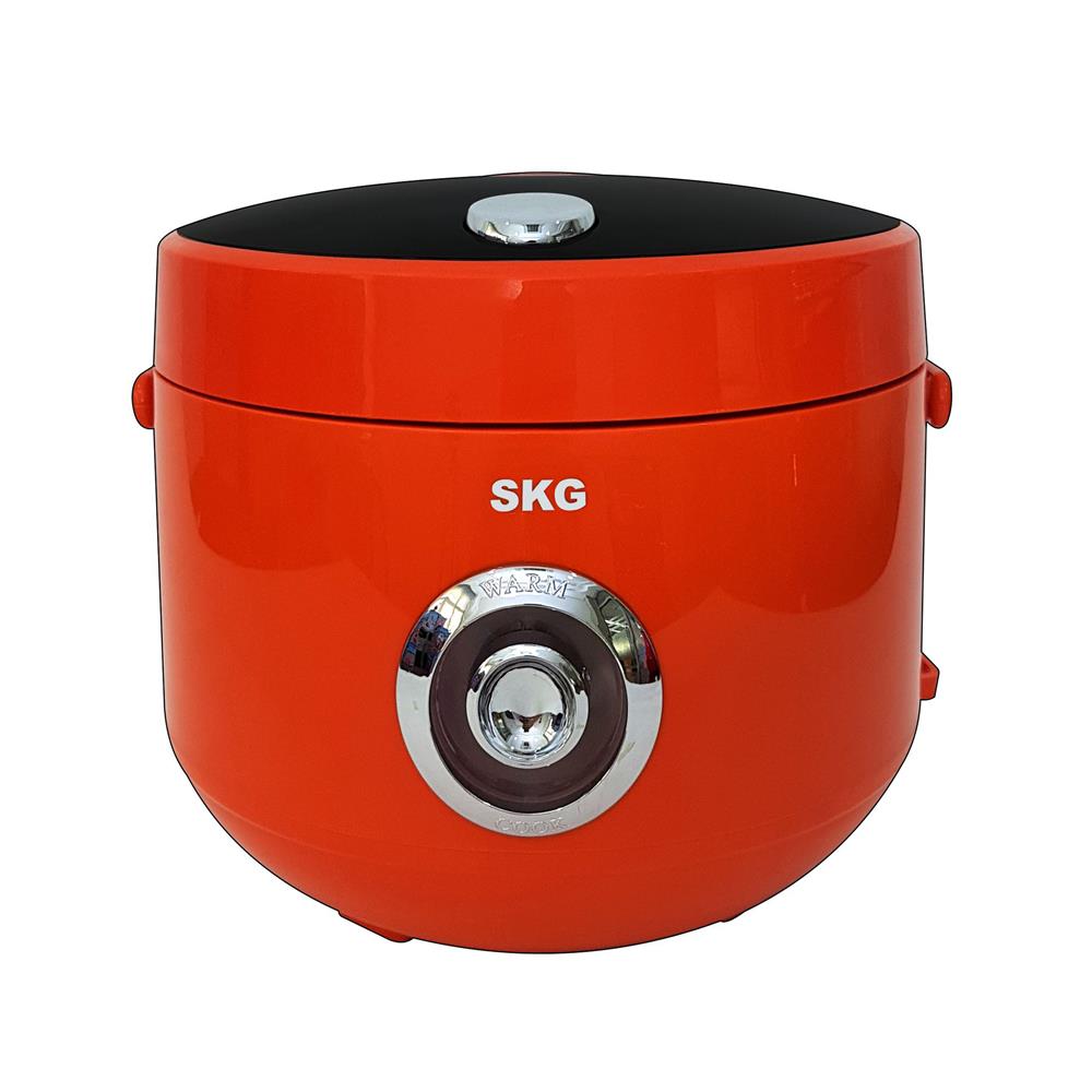 หม้อหุงข้าว MANUAL SKG SK-618 1.8 ลิตร สีดำ/ส้ม