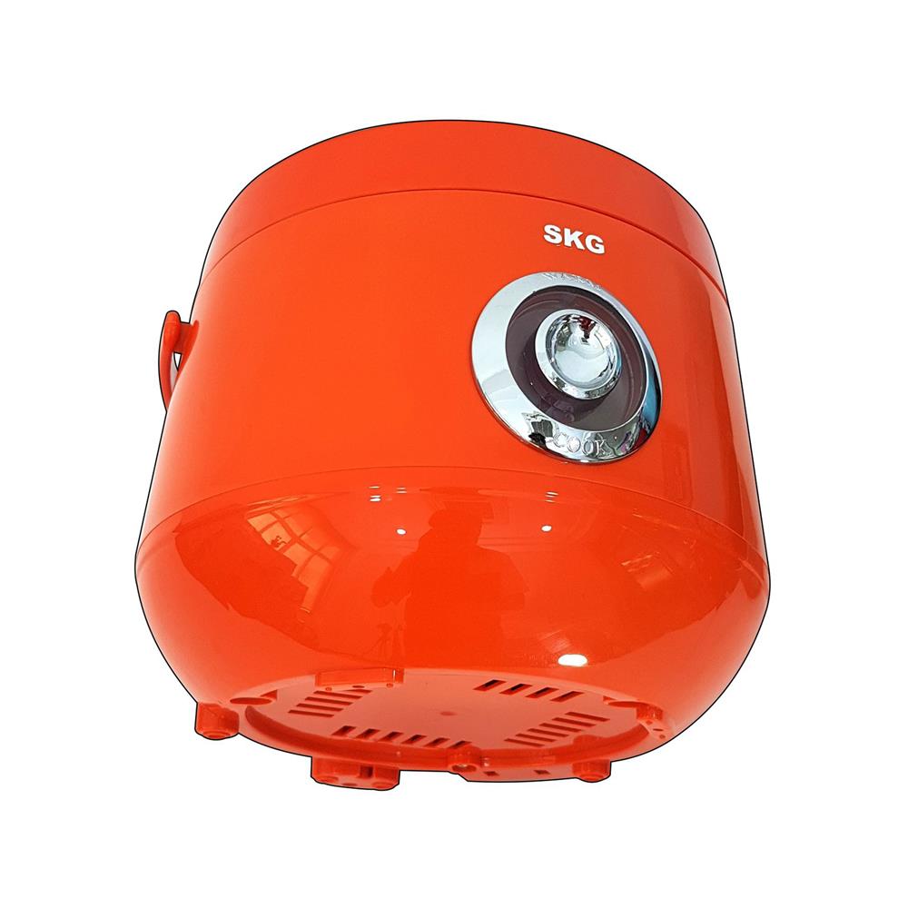 หม้อหุงข้าว MANUAL SKG SK-618 1.8 ลิตร สีดำ/ส้ม