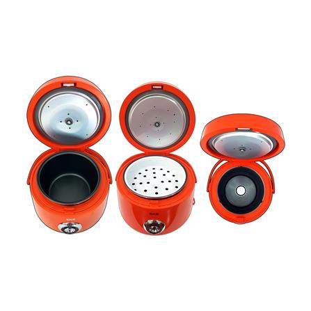 หม้อหุงข้าว MANUAL SKG SK-618 1.8 ลิตร สีดำ/ส้ม_5