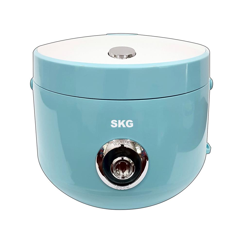 หม้อหุงข้าว MANUAL SKG SK-618 1.8 ลิตร สีขาว/ฟ้า