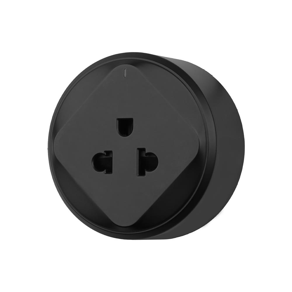 เต้ารับไร้สายสากล 3 ตา HACO TR-E10-BK สีดำ