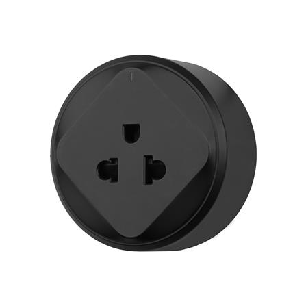 เต้ารับไร้สายสากล 3 ตา HACO TR-E10-BK สีดำ_1