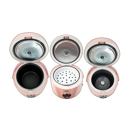 หม้อหุงข้าว MANUAL SKG SK-618 1.8 ลิตร สีขาว/ชมพู_5