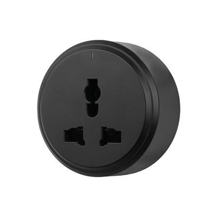 เต้ารับไร้สายสากล 3 ตา HACO TR-U10-BK สีดำ_1