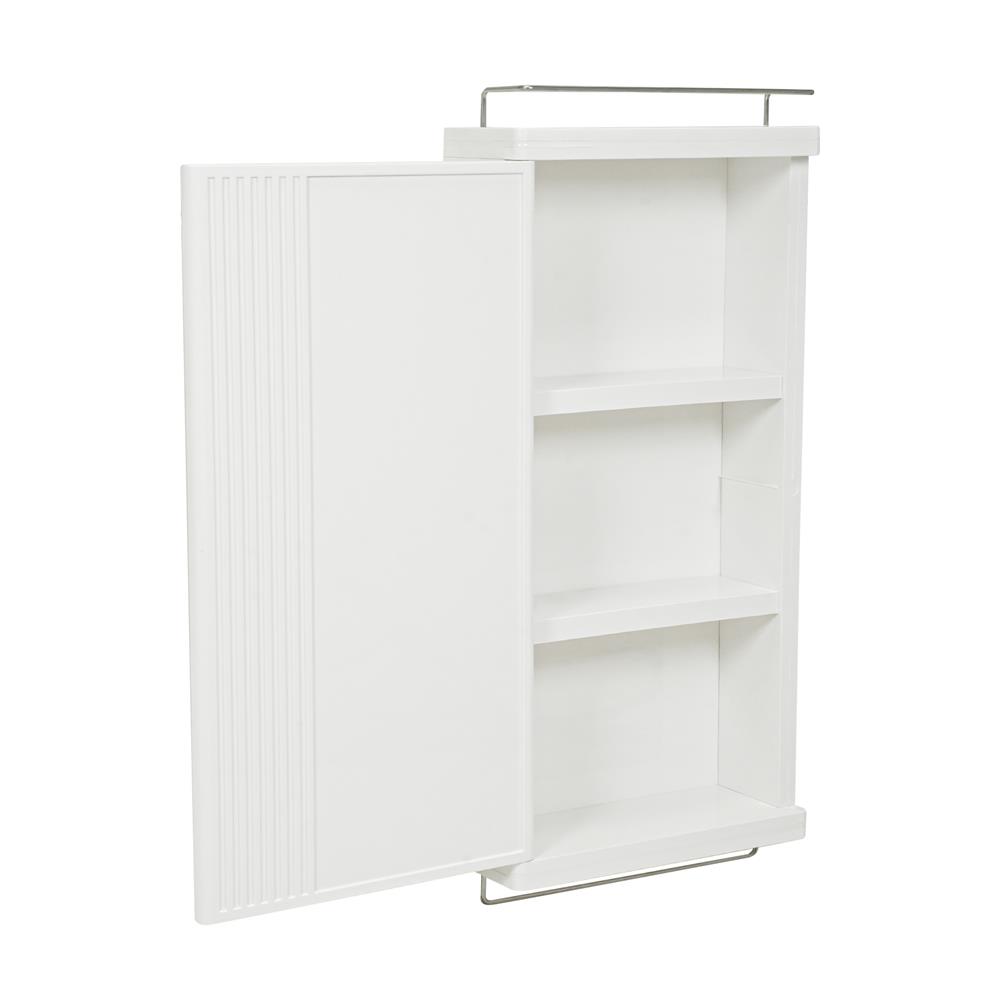 ตู้แขวนผนัง พลาสติก ABS MOYA SH-CAB-001 สีขาว