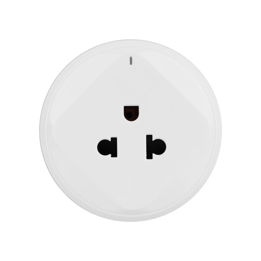 เต้ารับไร้สายสากล 3 ตา HACO TR-E10-WE สีขาว