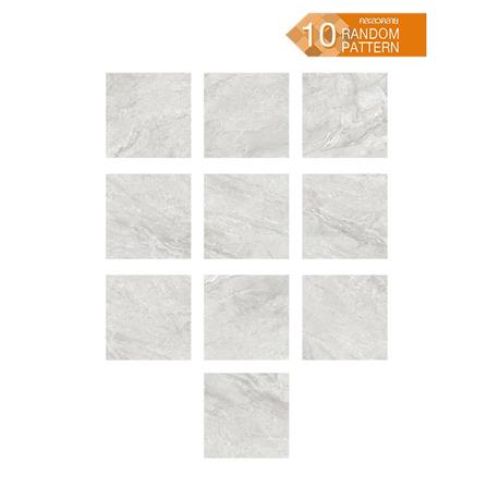 กระเบื้องพื้นพอร์ซเลน 60x60 ซม. TARA บูก้า เกรย์ A 1.44 ตร.ม._1