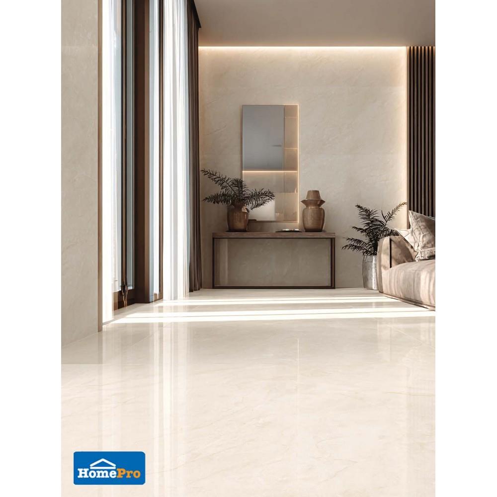 กระเบื้องพื้น 60x60 ซม. TARA ยูริ ไอวอรี่ A 1.44 ตร.ม.