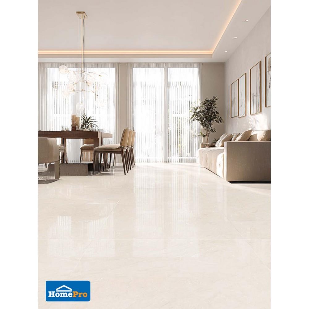 กระเบื้องพื้น 60x60 ซม. TARA ยูริ ไอวอรี่ A 1.44 ตร.ม.