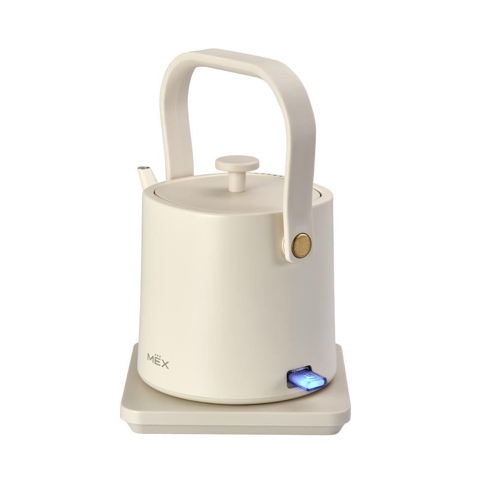กาต้มน้ำไฟฟ้า MEX KPL406CR 0.6 ลิตร สีครีม