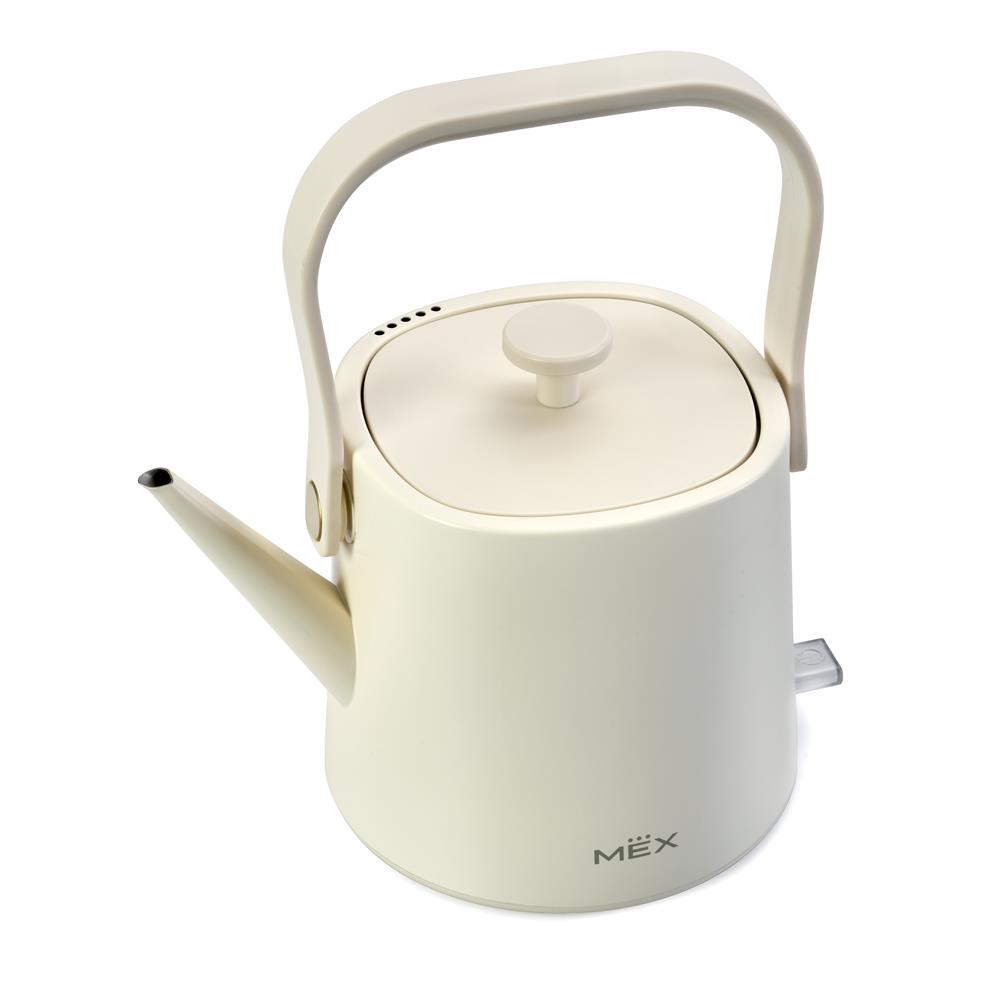 กาต้มน้ำไฟฟ้า MEX KPL406CR 0.6 ลิตร สีครีม