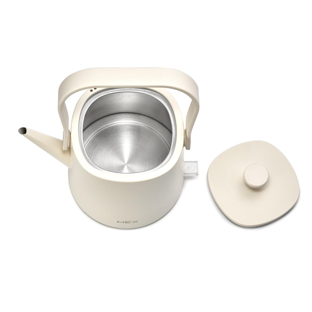 กาต้มน้ำไฟฟ้า MEX KPL406CR 0.6 ลิตร สีครีม