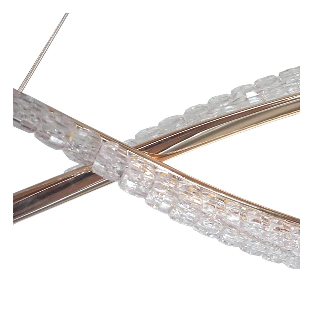 ไฟช่อ LED NEOLIGHT 1086-1000 30 วัตต์ COOL WHITE สีทอง/ใส 1 หัว