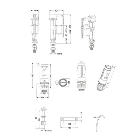 วาล์วครบชุด HAFELE 495.61.966_3