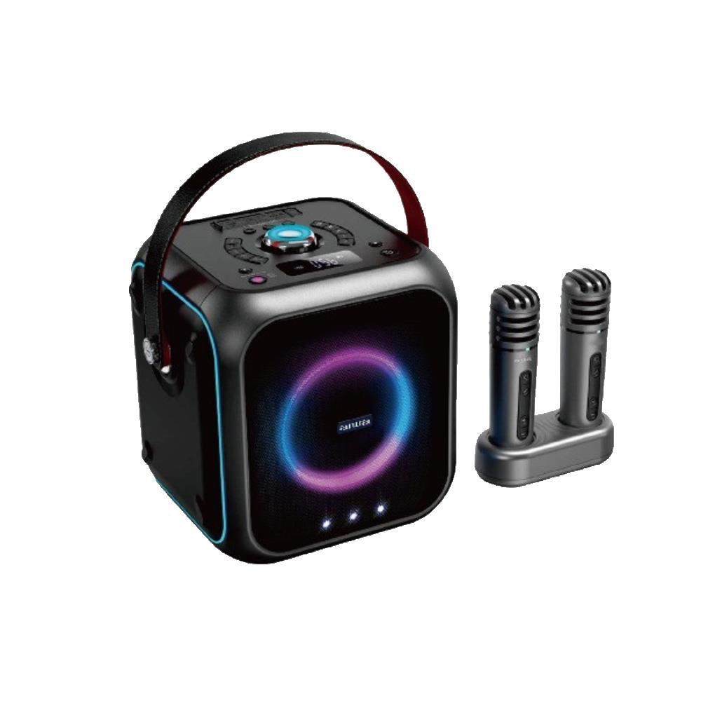 ลำโพงบลูทูธพร้อมไมค์ AIWA AW-B200K สีดำ