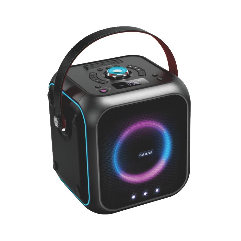 ลำโพงบลูทูธพร้อมไมค์ AIWA AW-B200K สีดำ