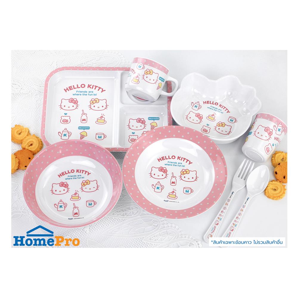 ช้อนคาวเมลามีน SUPERWARE KITTY POP FACE