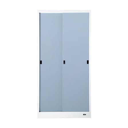 ตู้เหล็กสูงบานเลื่อนทึบ KOL KOD-17 G3 สีเทาอ่อน_0