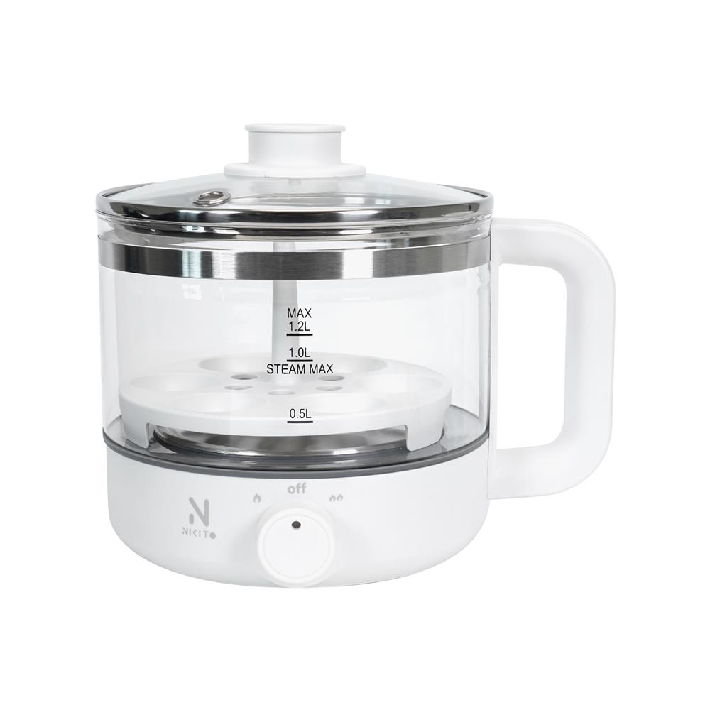 เครื่องนึ่งไข่ NIKITO NK-EMK01 สีขาว