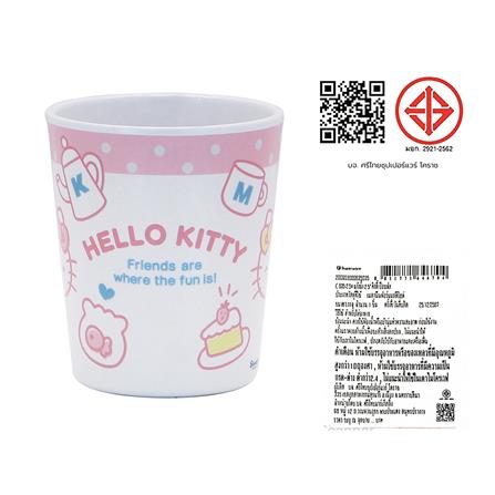 แก้วน้ำเมลามีน 250 มล. SUPERWARE KITTY POP FACE_4