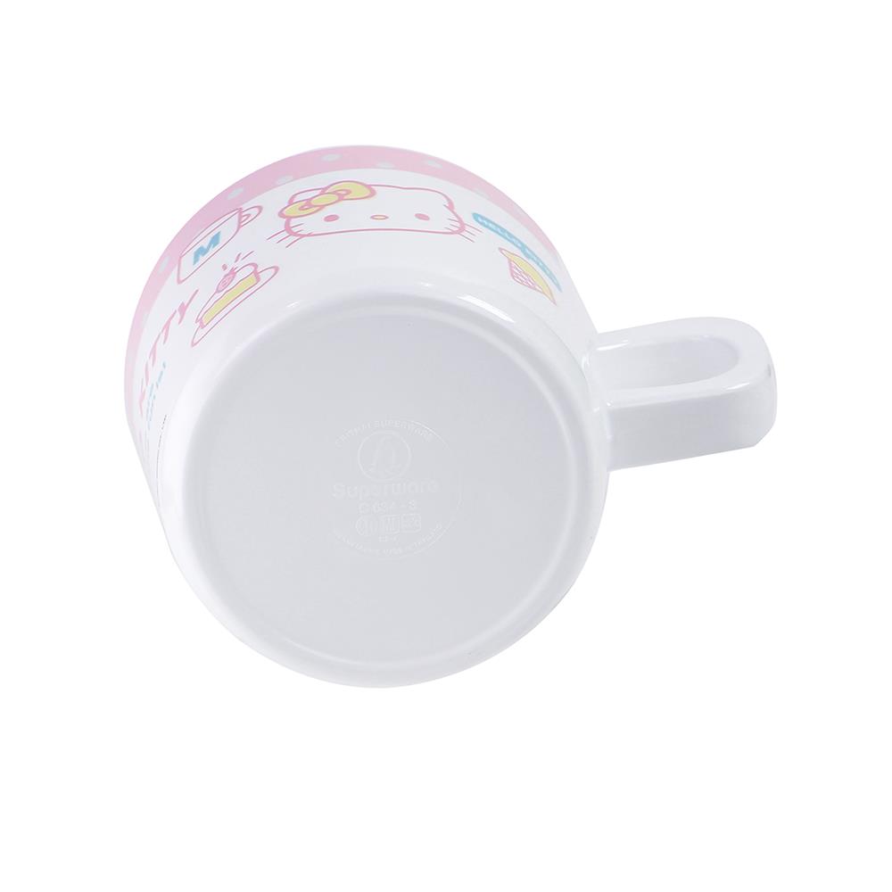 ถ้วยหูเมลามีน 300 มล. SUPERWARE KITTY POP FACE