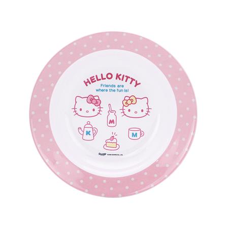 จานเมลามีนลึก 8 นิ้ว SUPERWARE KITTY POP FACE_1