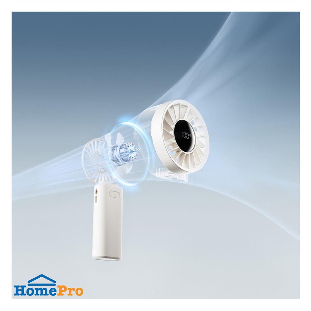 พัดลมพกพา 2.5 นิ้ว SOTHING HANDHELD ENGINE Z สีขาว