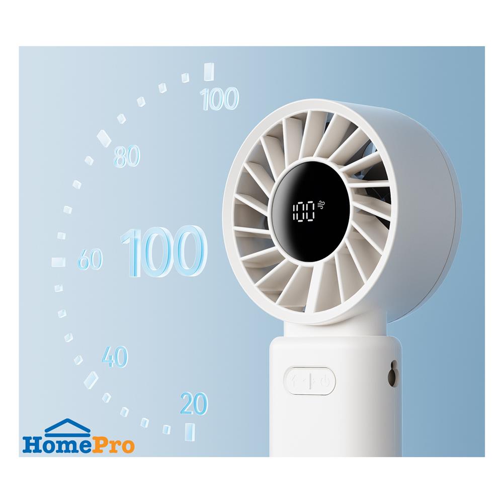 พัดลมพกพา 2.5 นิ้ว SOTHING HANDHELD ENGINE Z สีขาว