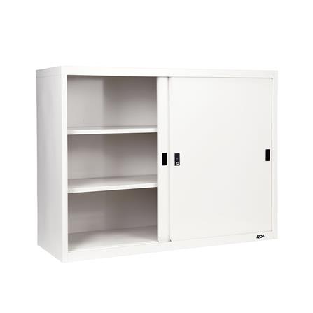 ตู้เหล็กบานเลื่อนทึบ KOL KOD-4 DG สีขาว_2