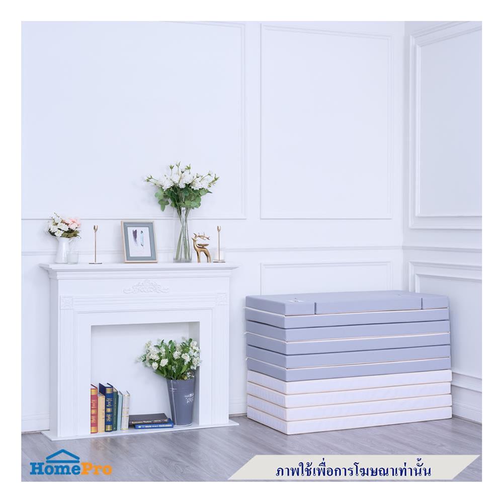 คอกกั้นเด็ก GEKO CLASSY SILICONE 5 ฟุต สี GRAY-WHITE