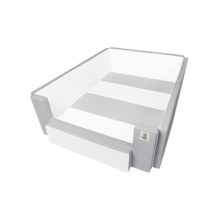 คอกกั้นเด็ก GEKO CLASSY SILICONE 5 ฟุต สี GRAY-WHITE_0