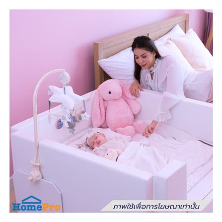 คอกกั้นเด็ก GEKO CLASSY SILICONE ไซซ์ COMPACT สี GRAY-WHITE_2