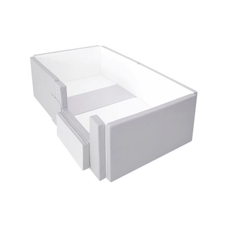 คอกกั้นเด็ก GEKO CLASSY SILICONE ไซซ์ STANDARD สี GRAY-WHITE_0