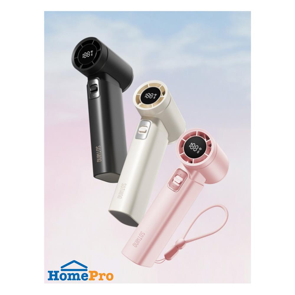 พัดลมพกพา 1 นิ้ว SOTHING HANDHELD ENGINE SLIM สีเทา