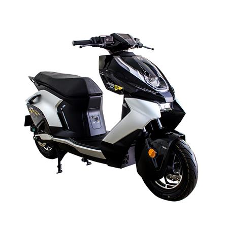 มอเตอร์ไซค์ไฟฟ้า ZEEHO AE8S+ สีเงิน/ดำ_0